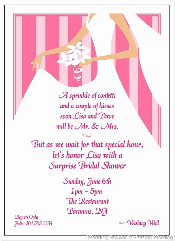 Gift Card Shower Invitation Lovely Cool Surprise Bridal Shower Invitation Templates