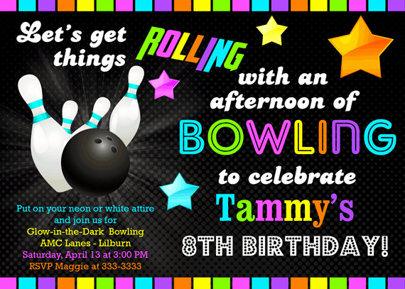 Glow Party Invitation Template Awesome Free Printable Glow In the Dark Birthday Invitations