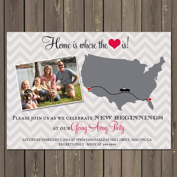 Going Away Party Invitation Template Best Of Going Away Party Invitation Moving Invite Bon Voyage