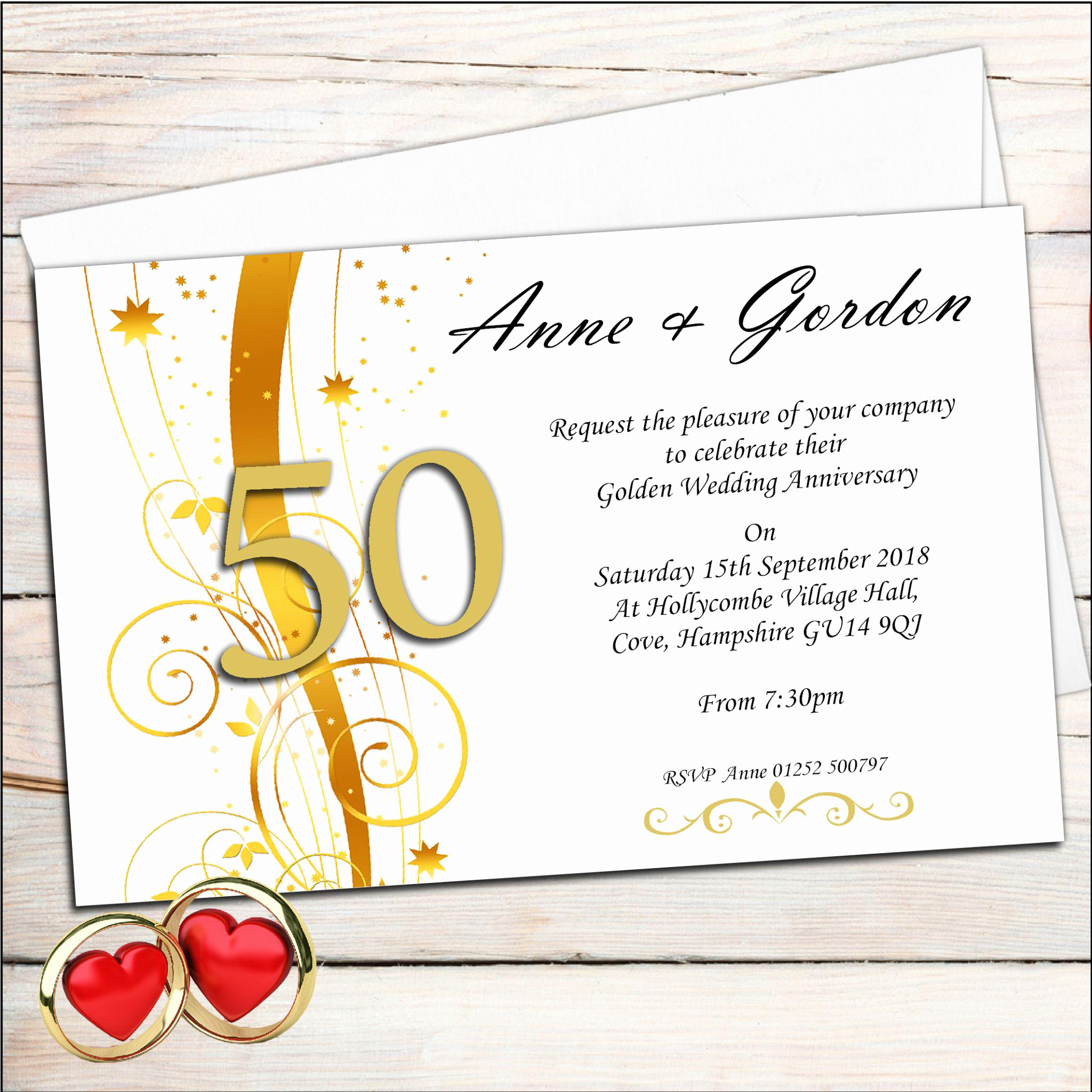 Golden Anniversary Invitation Wording Best Of Golden Wedding Anniversary Invitations 50th Wedding