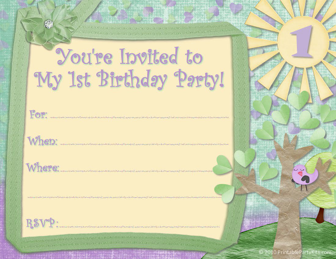 Google Docs Invitation Template Unique Birthday Party Invitation Template Birthday Party