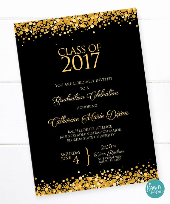 Graduation Ceremony Invitation Card Beautiful Invitación De Graduación Fiesta De Graduación Graduación