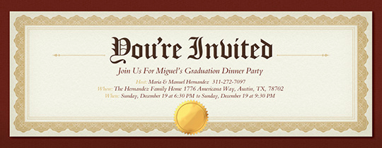 Graduation Dinner Party Invitation Wording Fresh Free Graduation Party Invitations