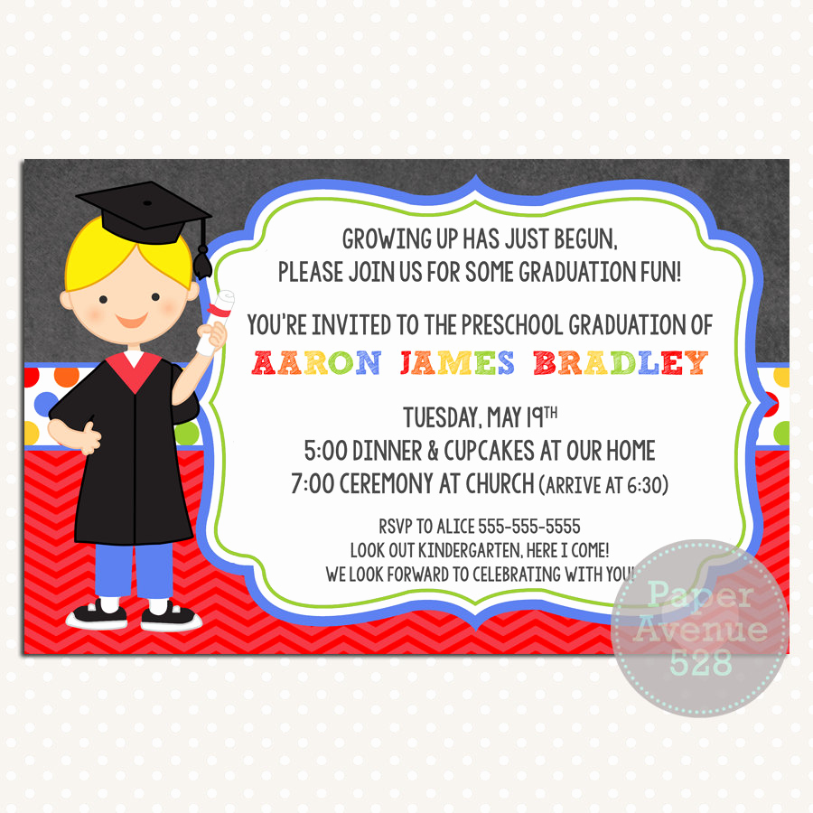 Graduation Invitation Cards Free Awesome Boys Graduation Invitations Chalkboard Premade Card Invite