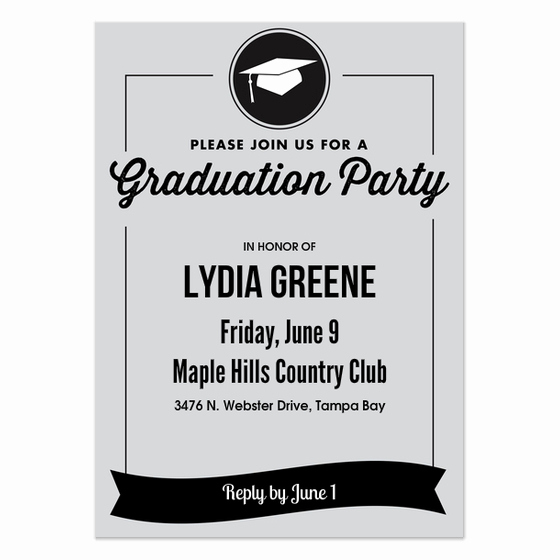 Graduation Invitation Cards Free Fresh Graduation Party Invitations &amp; Cards On Pingg