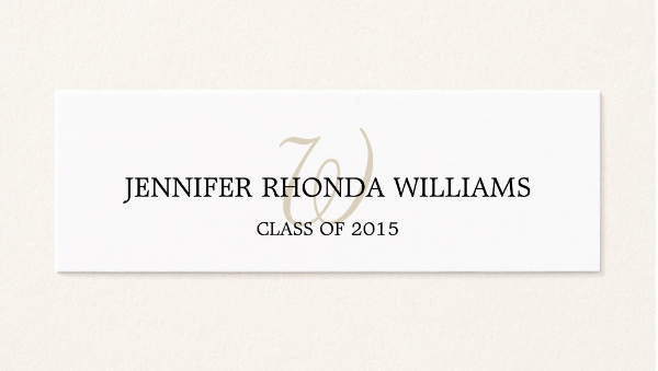 Graduation Invitation Name Cards Inspirational 8 Graduation Name Cards Psd Vector Eps Png