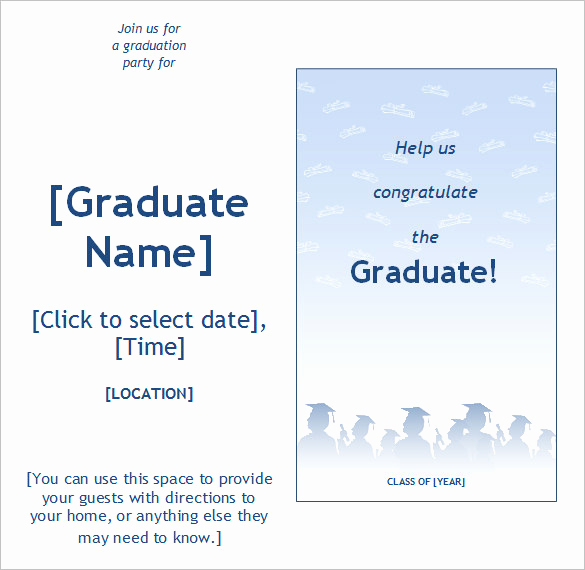 Graduation Invitation Templates Microsoft Word Beautiful 50 Microsoft Invitation Templates Free Samples