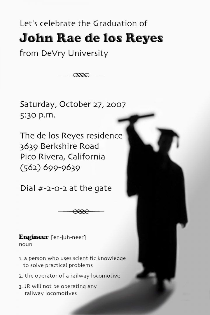 Graduation Invitation Wording Funny New 17 Best Ideas About Dinner Party Invitations On Pinterest