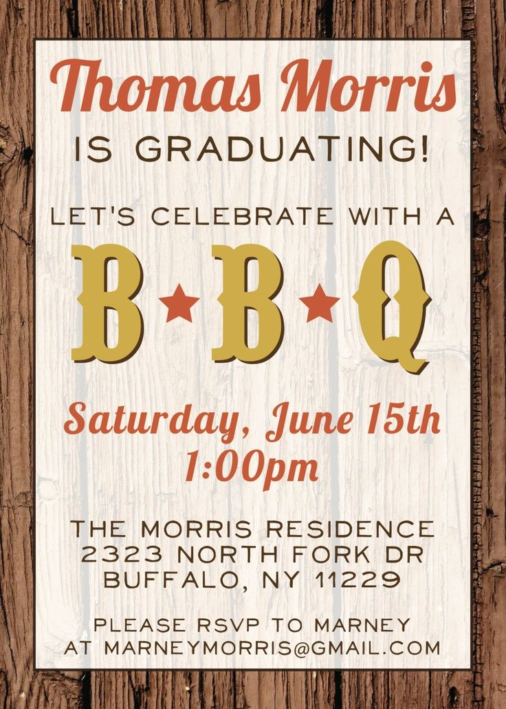 Graduation Reception Invitation Wording New Barbecue Graduation Party Invitations Wording