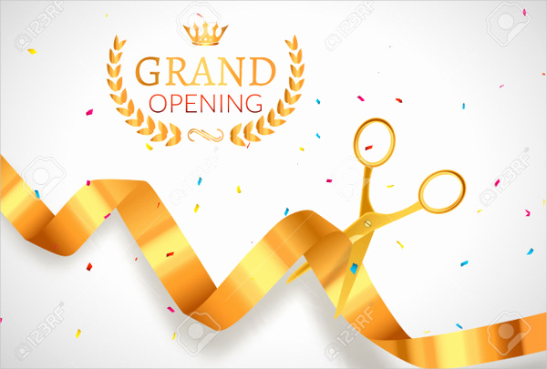 Grand Opening Invitation Template Unique 11 Grand Opening Invitation Banners Psd Ai Word