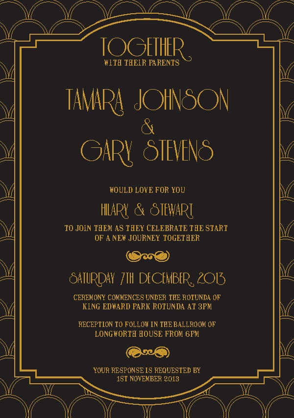 Great Gatsby Invitation Templates Lovely 12 Best S Of Harlem Nights Flyer Template Great