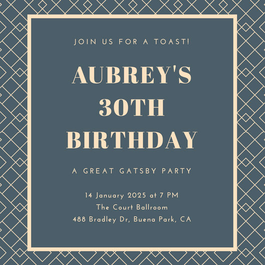 Great Gatsby Party Invitation Templates Best Of Customize 204 Great Gatsby Invitation Templates Online