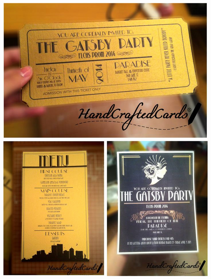 Great Gatsby Prom Invitation Awesome Best 25 Prom Invites Ideas On Pinterest