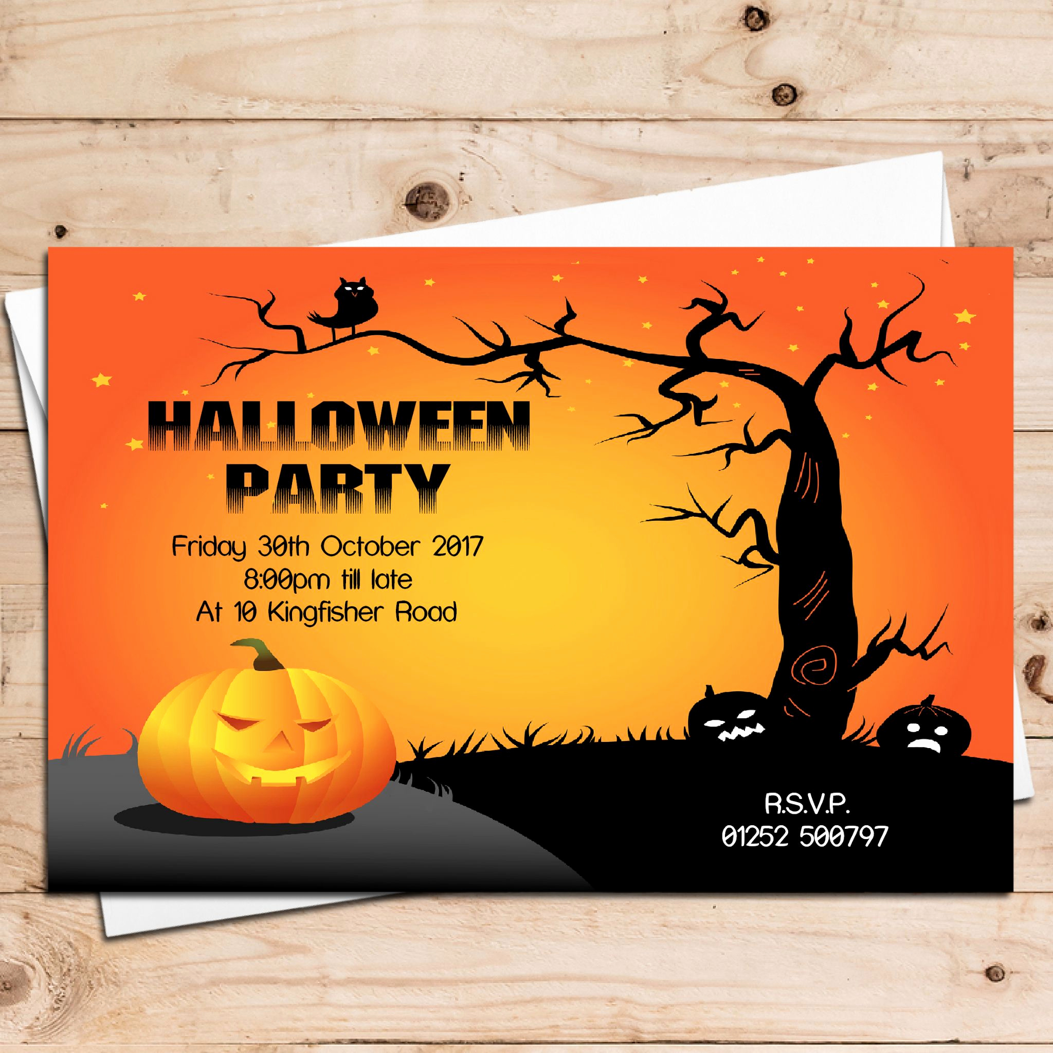 Halloween Costume Party Invitation Elegant 10 Personalised Halloween Party Invitations N5