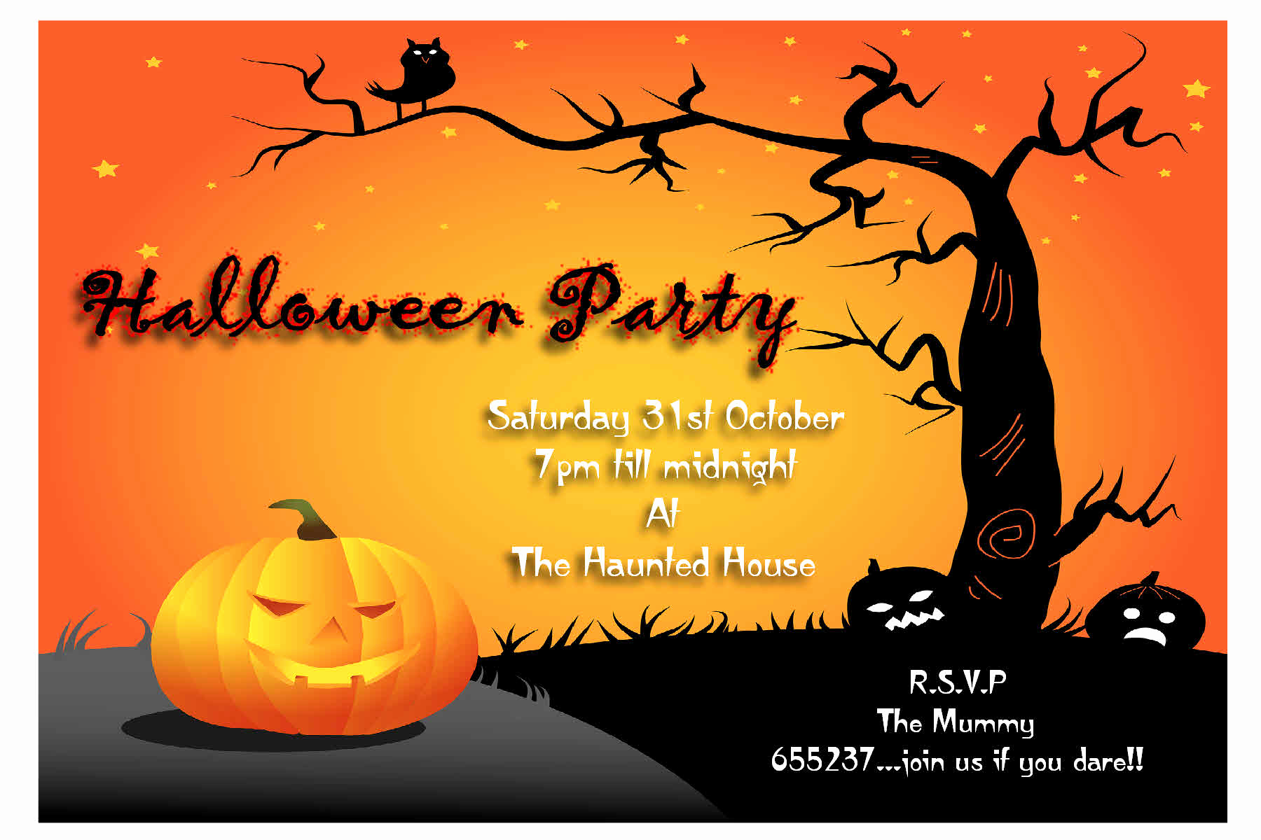 Halloween Invitation Wording Adults Only Elegant Scary Halloween Party Invitation Template