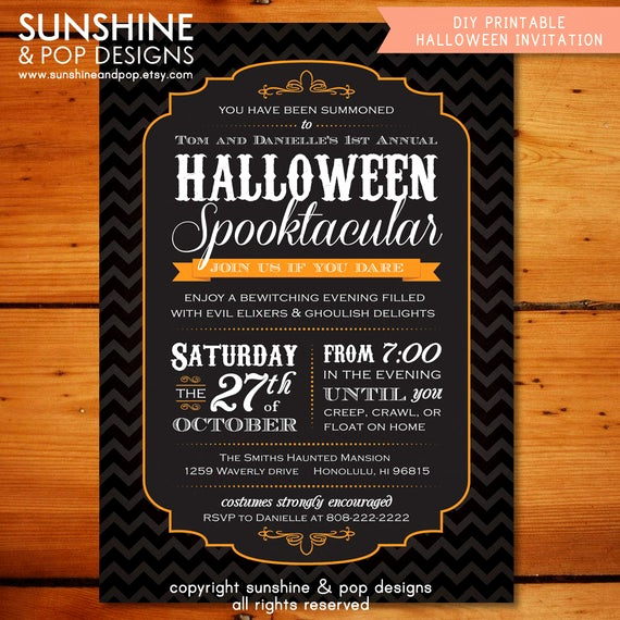 Halloween Invitation Wording Adults Only Unique Unavailable Listing On Etsy