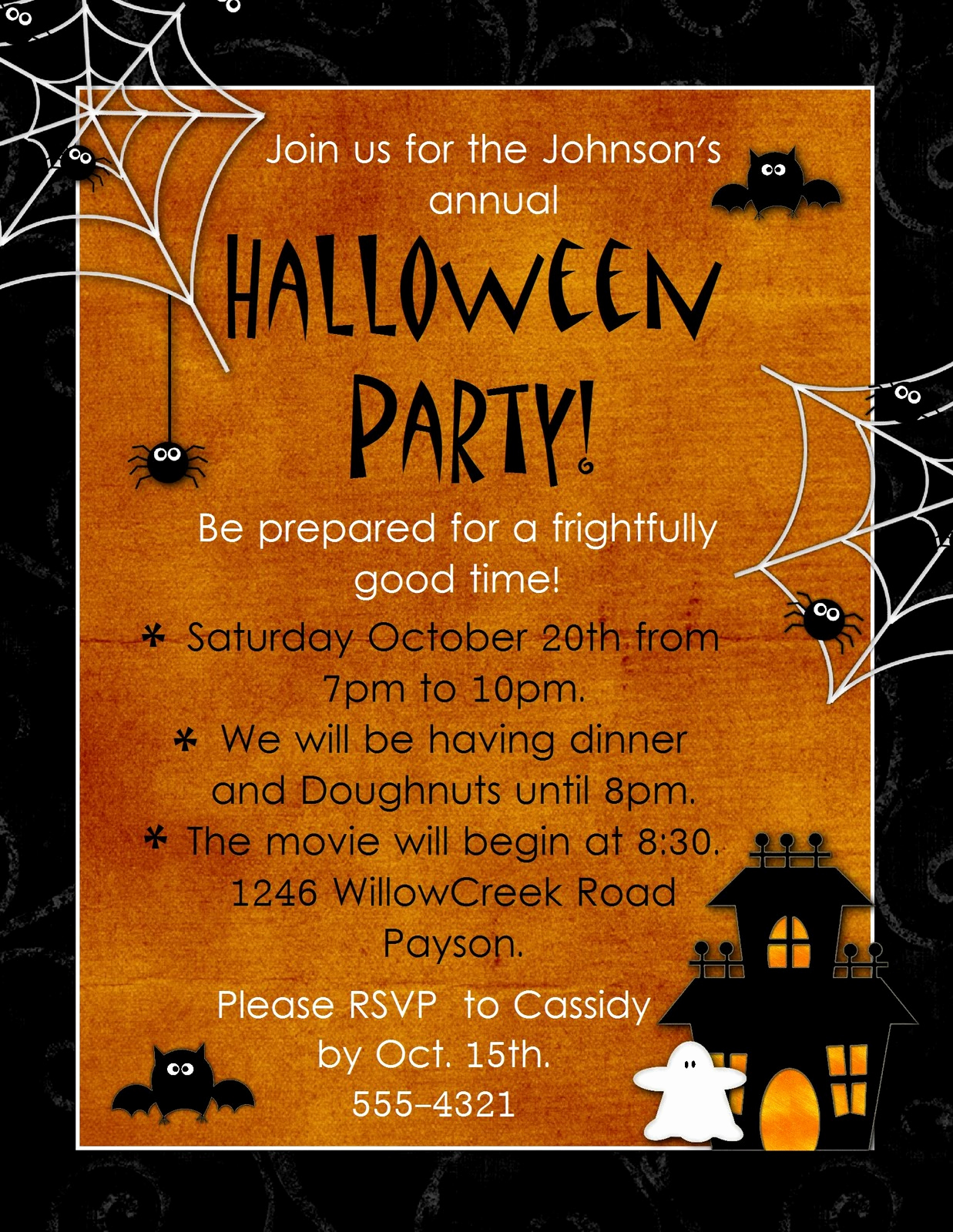 Halloween Party Invitation Templates Fresh Geneawebinars &quot;preserving Those Fun Autumn Memories&quot;