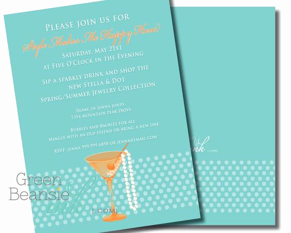 Happy Hour Invitation Wording New Happy Hour Printable Party Invitation Wine or by