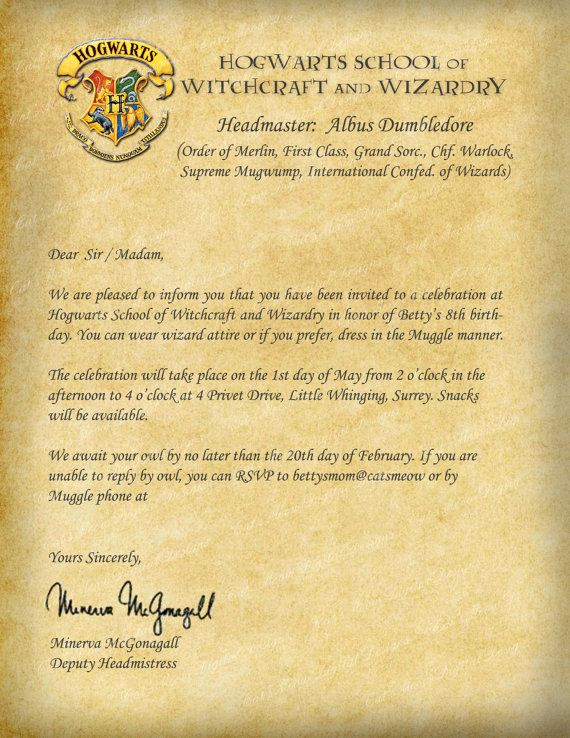 Harry Potter Hogwarts Invitation Luxury Harry Potter Hogwarts Printable Birthday Invitation