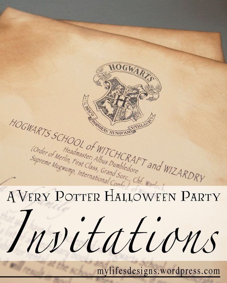 Harry Potter Invitation Ideas Luxury Best 25 Harry Potter Invitations Ideas On Pinterest