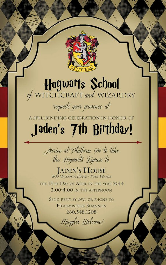 Harry Potter Party Invitation Beautiful Harry Potter Ticket Invitation Template – Free Printable