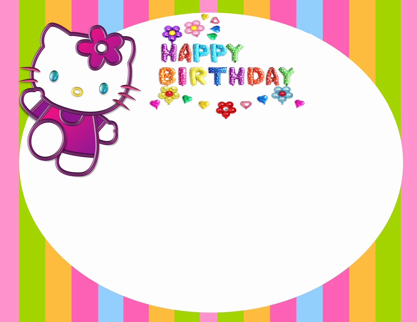 Hello Kitty Birthday Invitation Fresh Hello Kitty Free Printable Invitation Templates