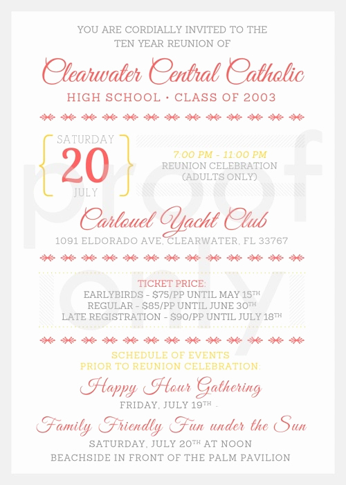 High School Reunion Invitation Template Awesome 64 Best Images About High School Reunion Invites On Pinterest