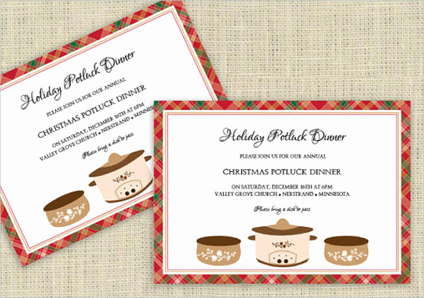 Holiday Potluck Invitation Wording Inspirational 10 Potluck Party Invitations Psd Ai