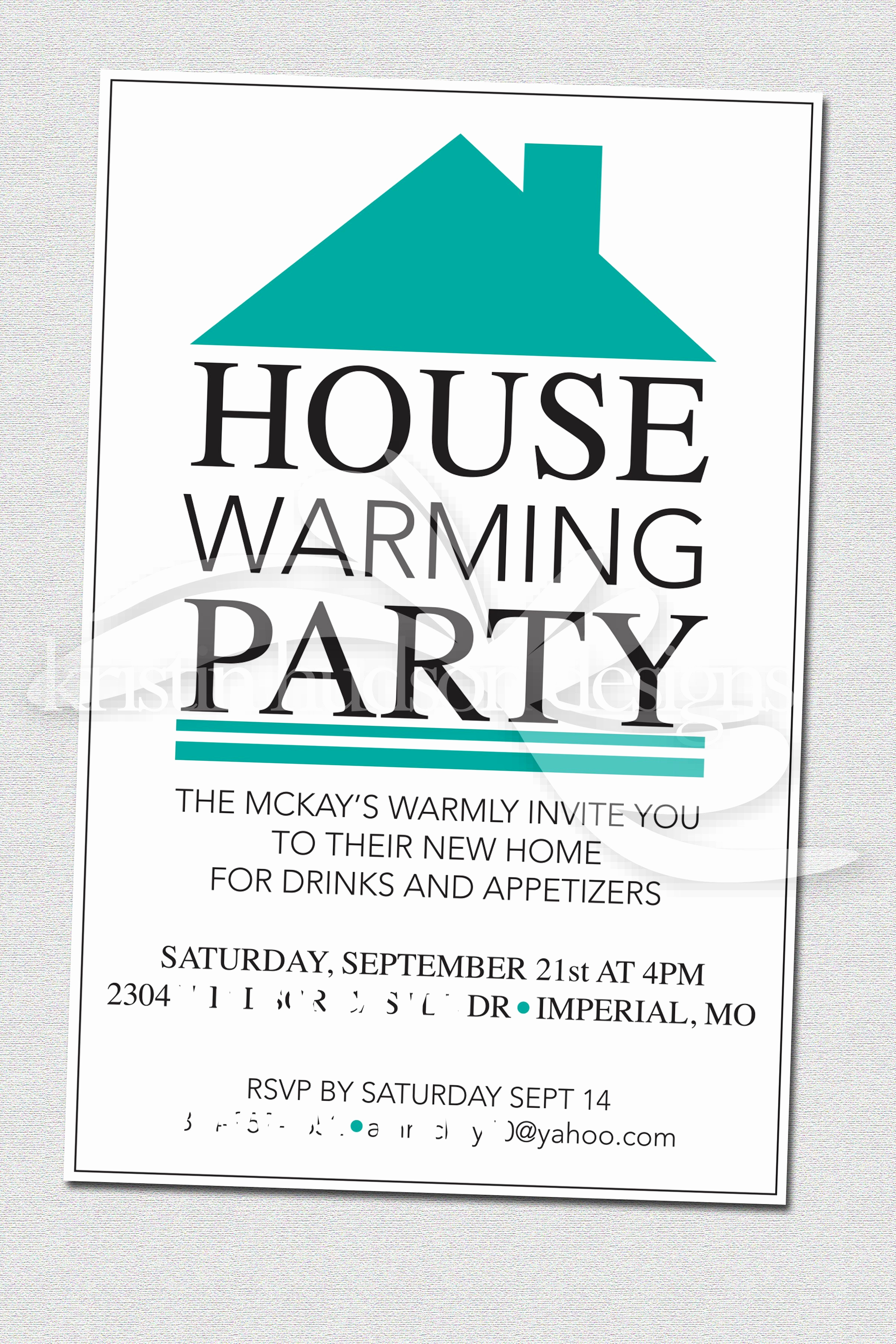 Housewarming Invitation Template Free Inspirational House Warming Party Invite