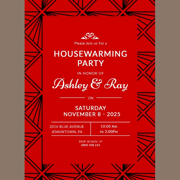 Housewarming Invitation Template Free New 20 Housewarming Invitation Templates Psd Ai