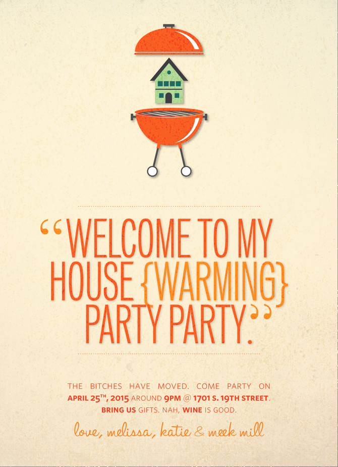 Housewarming Invitation Wording Funny Beautiful Housewarming Invite Melissa Stites Design