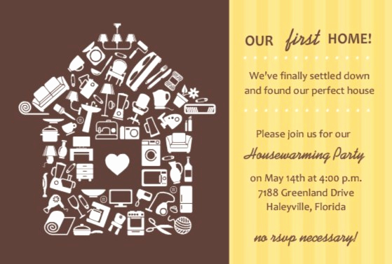 Housewarming Invitation Wording Samples New Housewarming Party Ideas From Purpletrail