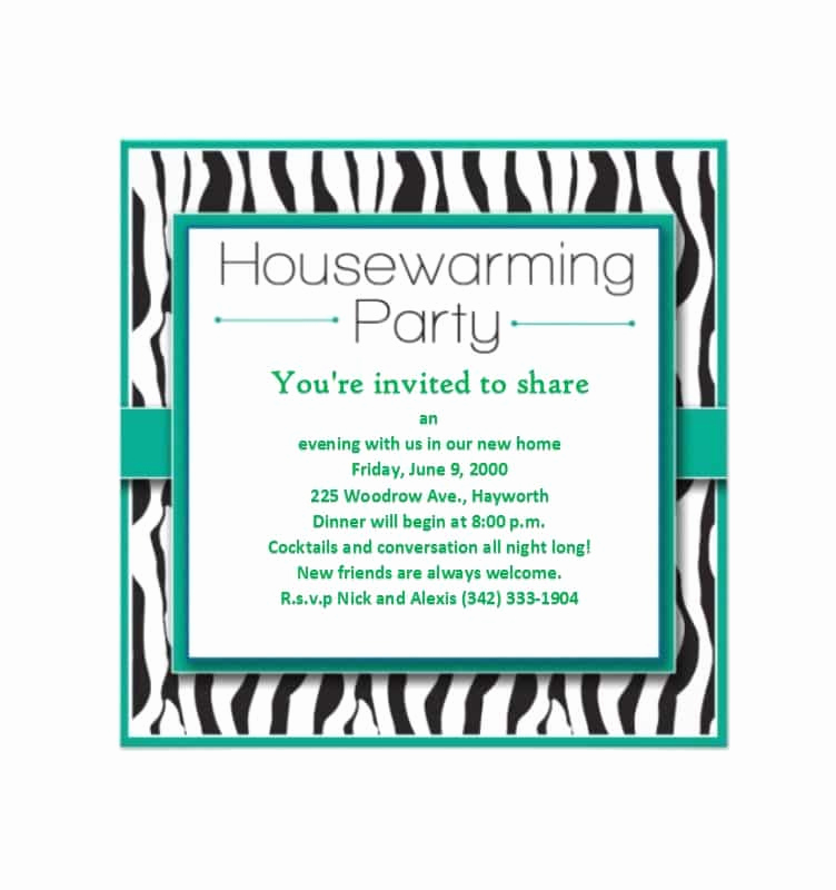 Housewarming Party Invitation Template Lovely 40 Free Printable Housewarming Party Invitation Templates