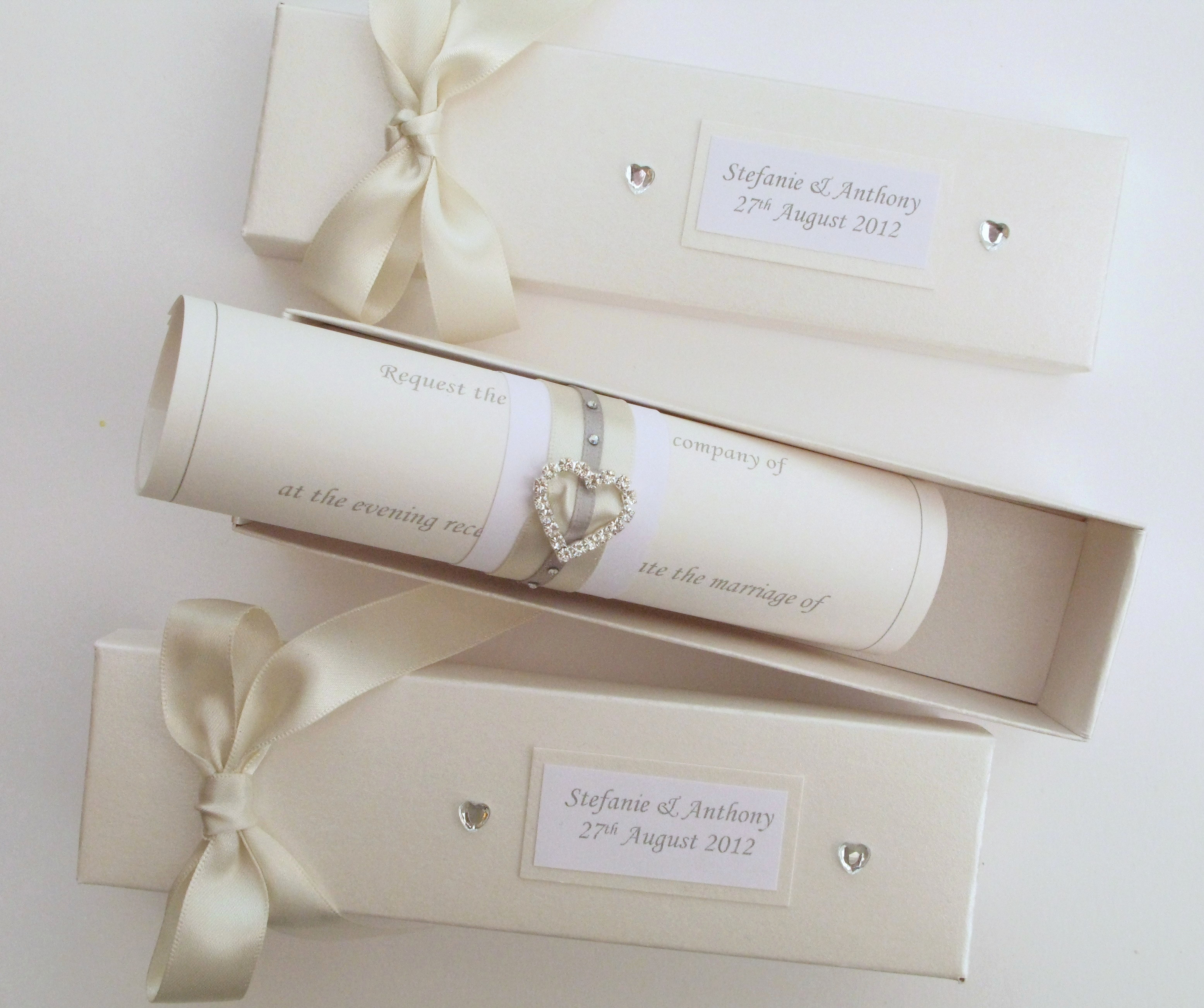 How to Make Scroll Invitation Luxury Scroll Wedding Invitations