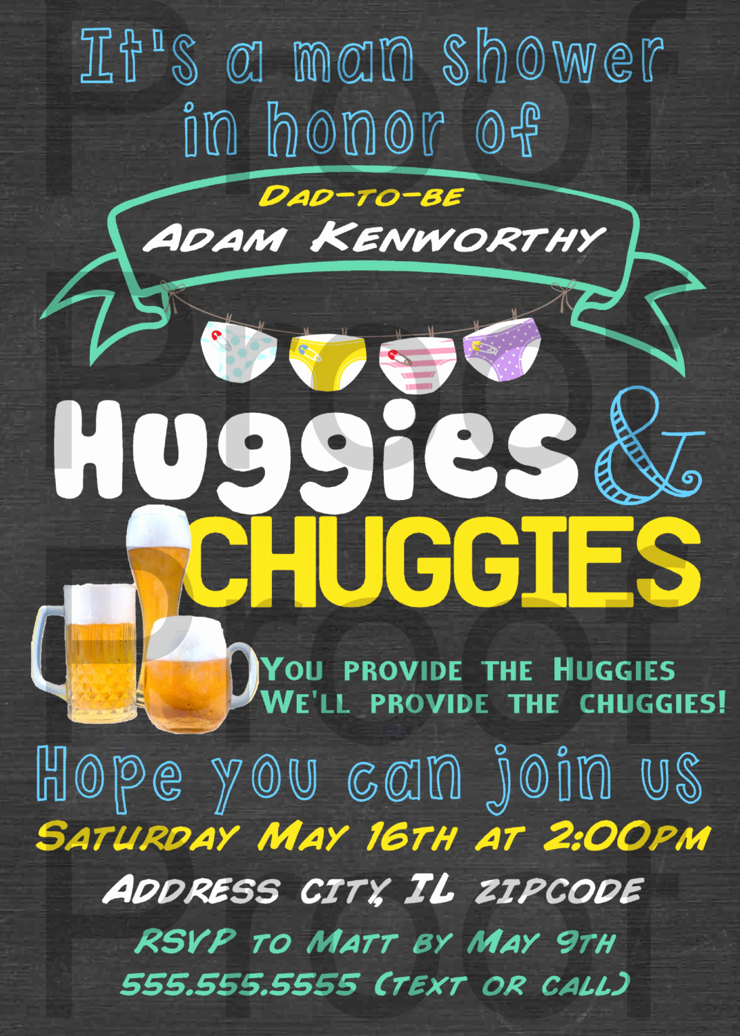 Huggies and Chuggies Invitation Beautiful Personalized Huggies and Chuggies Party Invitation Printable