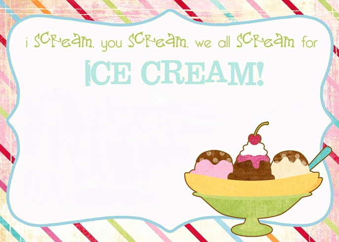 Ice Cream social Invitation Template Beautiful Two Crazy Cub Masters