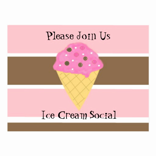 Ice Cream social Invitation Templates Beautiful Ice Cream social Invitation Postcards