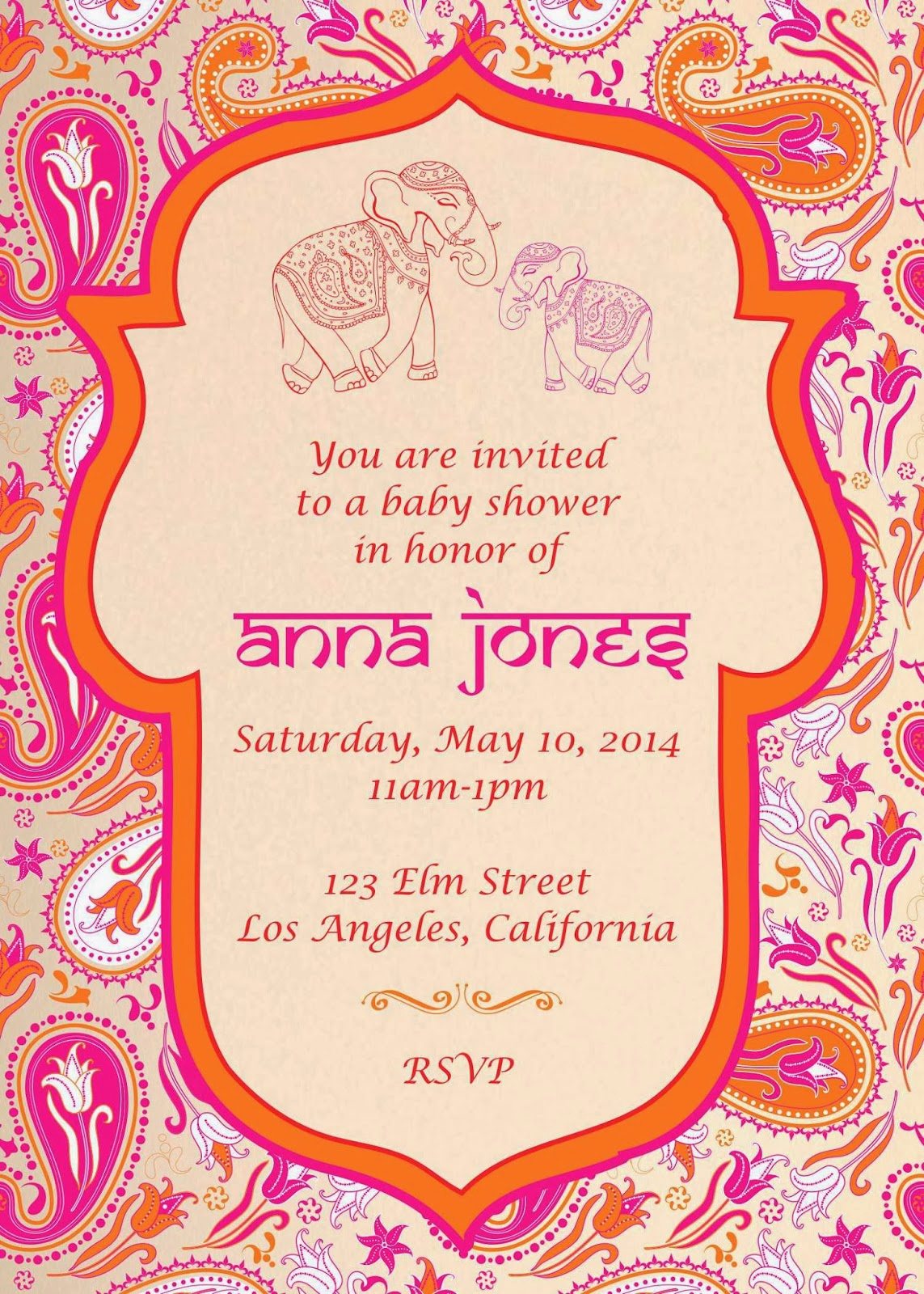 Indian Baby Shower Invitation Wording New Inviteink