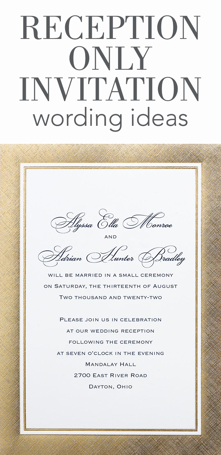 Indian Wedding Reception Invitation Wording Best Of Reception Ly Invitation Wording