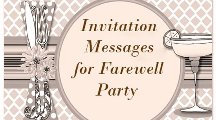 Invitation Message for Party Fresh Invitation Messages for Farewell Party