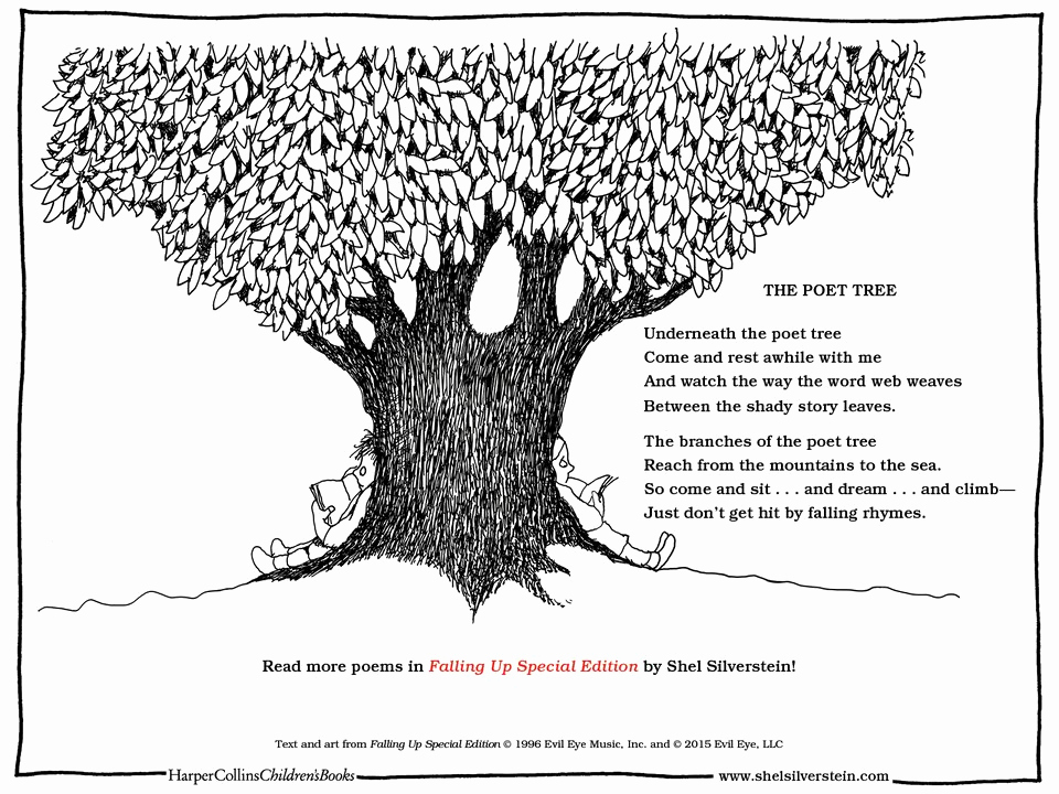 Invitation Shel Silverstein Poster Beautiful Fun