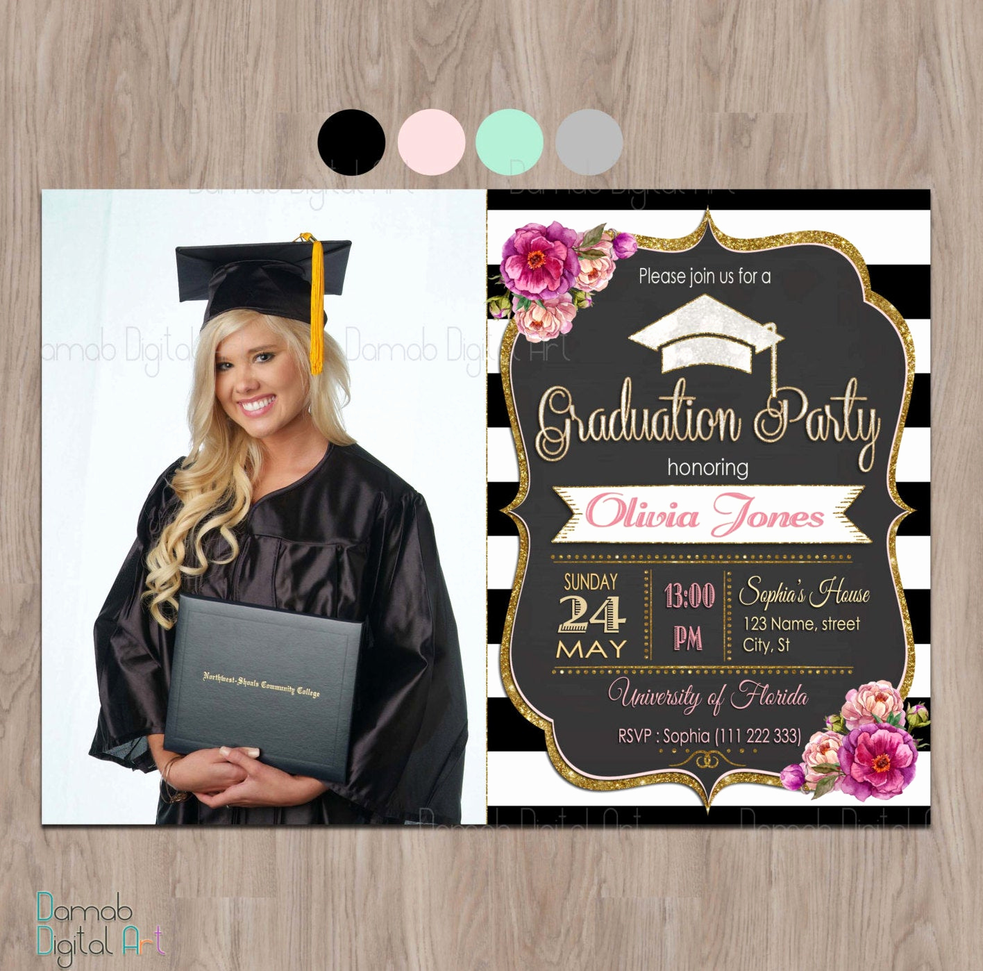 Invitation to Graduation Party Inspirational Graduation Invitation Graduation Party Invitation