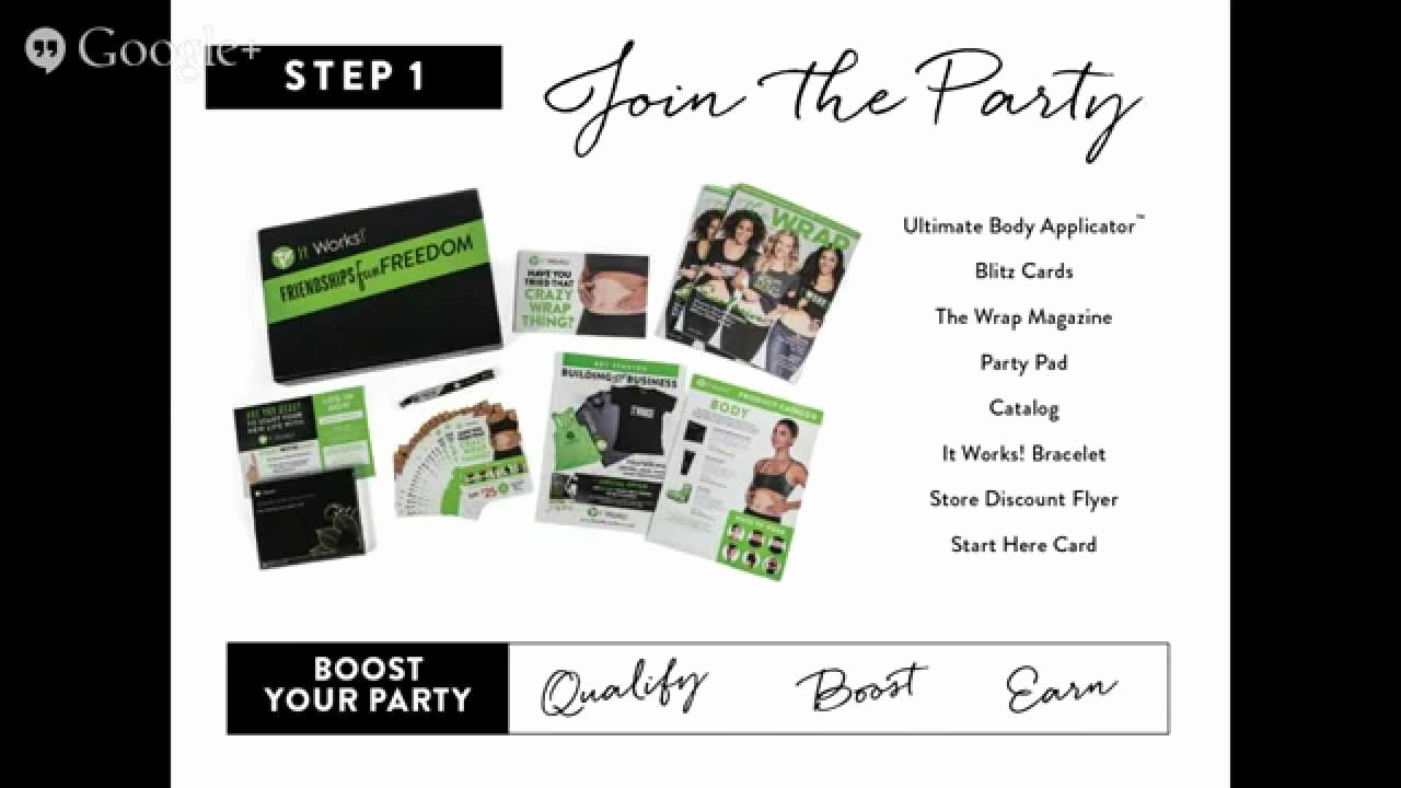 it works wrap party invite