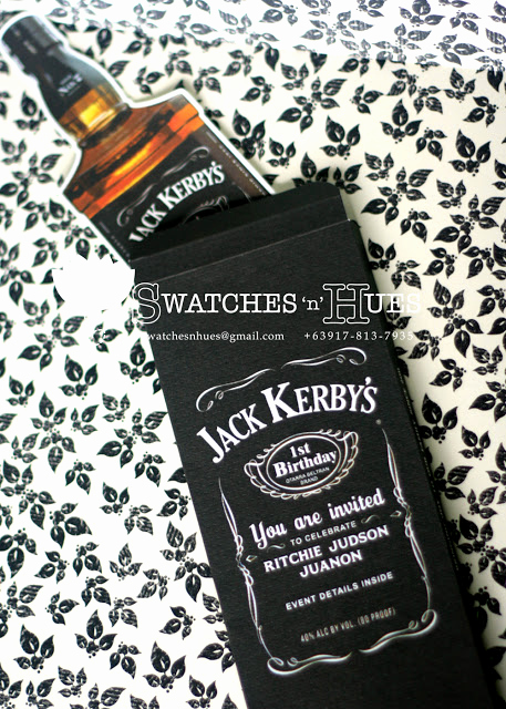 Jack Daniels Birthday Invitation Lovely Swatches &amp; Hues Handmade with Tlc Jack Daniel S themed