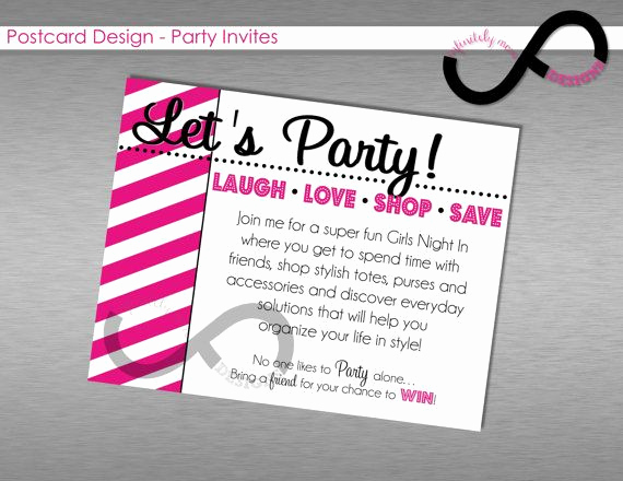 Jewelry Party Invitation Template Beautiful Purse Party Invitation Postcard Design by Infinitelymore