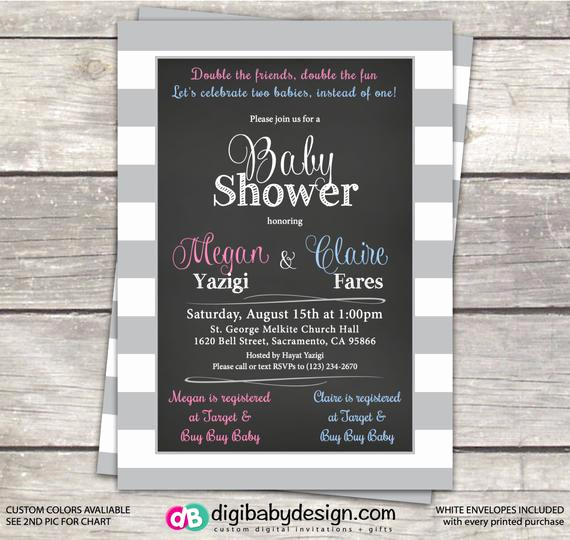 Joint Baby Shower Invitation Wording Beautiful Baby Shower Invitation Joint Baby Shower Friends Baby