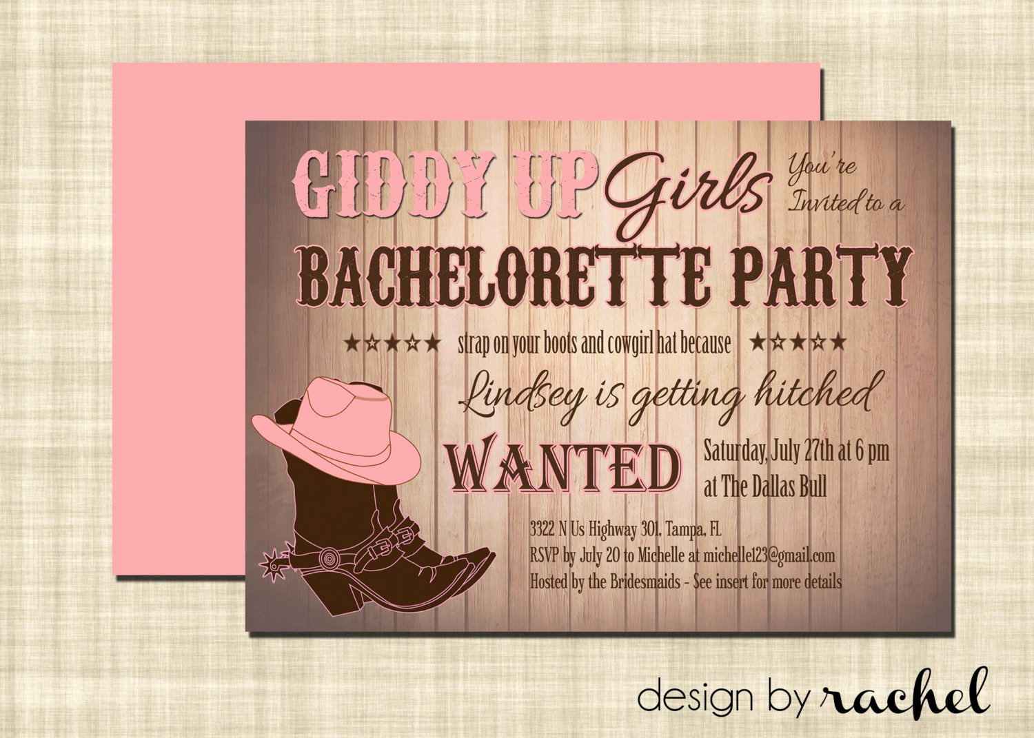 Joint Bachelor Bachelorette Party Invitation Elegant Country Bachelorette Party Invitations
