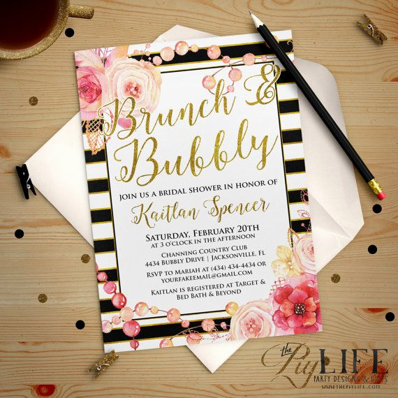 Kate Spade Invitation Template Free Lovely 1000 Ideas About Shower Invitations On Pinterest