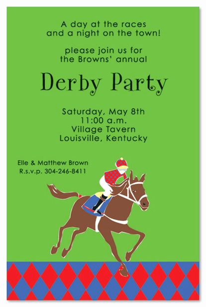 Kentucky Derby Party Invitation Wording Unique 10 Images About Kentucky Derby Party On Pinterest