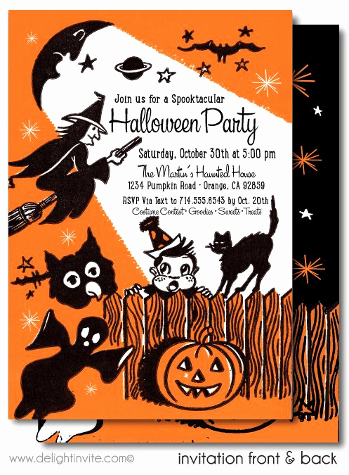 Kid Halloween Party Invitation Awesome Best 25 Halloween Party Invitations Ideas On Pinterest